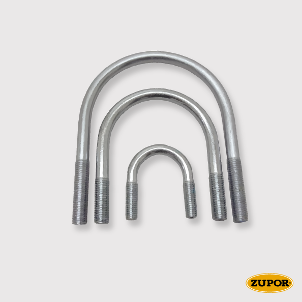 U bracket DIN3570 - Ø140 - 5" - DN125 - M16 - ELECTROLYTIC