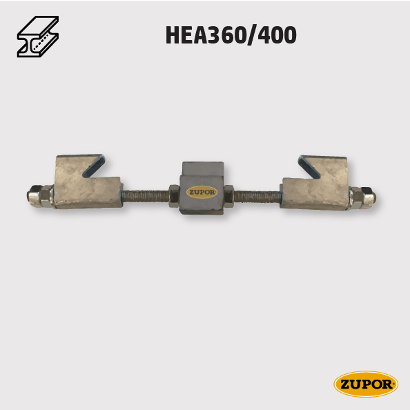 Balkklem voor HEA360/400