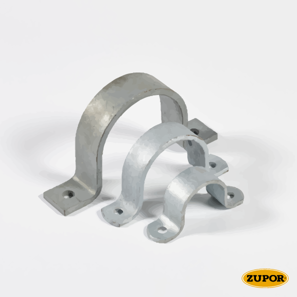 Diepe beugel DIN1593 - Ø 91mm - THERMISCH VERZINKT